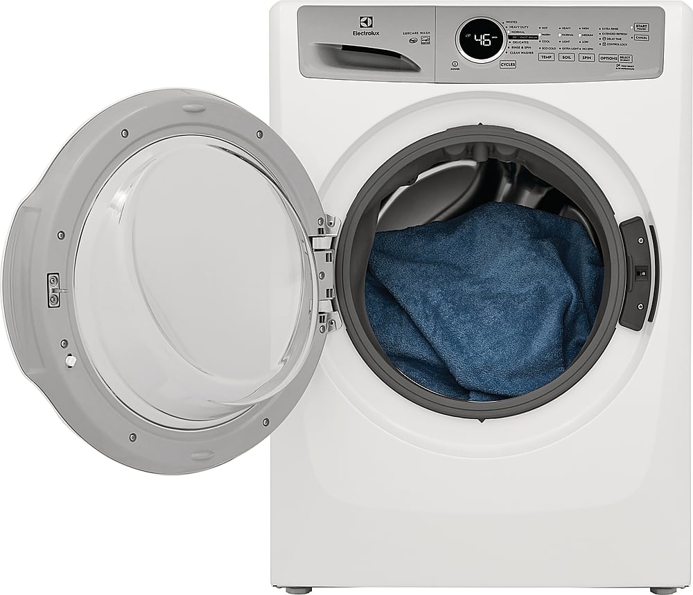 Electrolux - 4.4 Cu.Ft. Stackable Front Load Washer with LuxCare Wash System - White