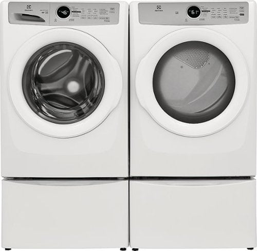 Electrolux - 4.4 Cu.Ft. Stackable Front Load Washer with LuxCare Wash System - White