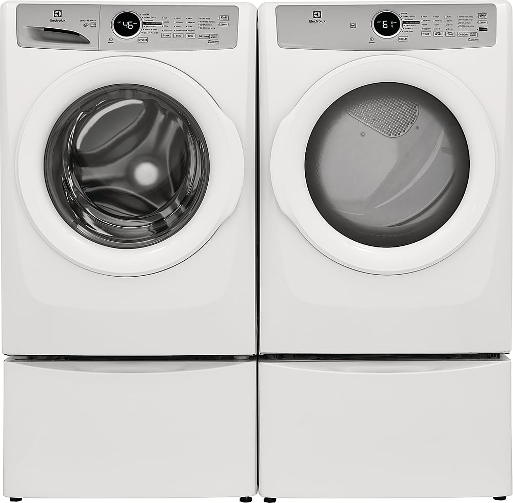 Electrolux - 4.4 Cu.Ft. Stackable Front Load Washer with LuxCare Wash System - White