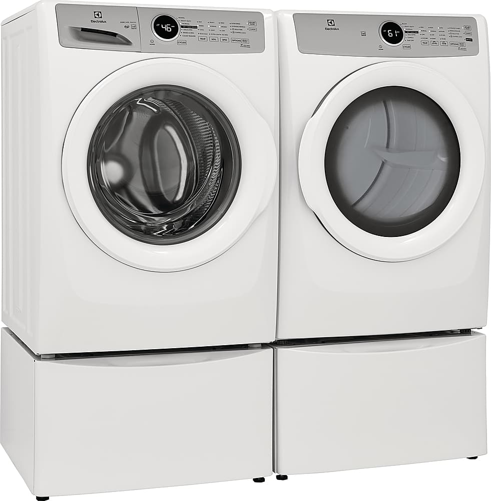 Electrolux - 4.4 Cu.Ft. Stackable Front Load Washer with LuxCare Wash System - White