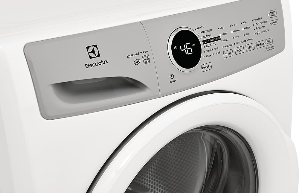 Electrolux - 4.4 Cu.Ft. Stackable Front Load Washer with LuxCare Wash System - White