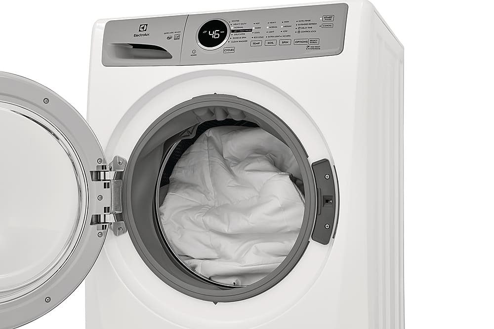 Electrolux - 4.4 Cu.Ft. Stackable Front Load Washer with LuxCare Wash System - White