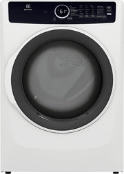Electrolux - 8.0 Cu. Ft. Stackable Electric Dryer with Steam - White