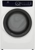 Electrolux - 8.0 Cu. Ft. Stackable Electric Dryer with Steam - White