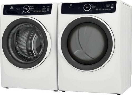 Electrolux - 8.0 Cu. Ft. Stackable Electric Dryer with Steam - White