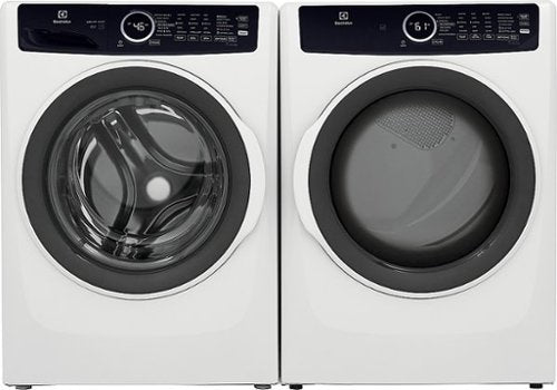 Electrolux - 8.0 Cu. Ft. Stackable Electric Dryer with Steam - White