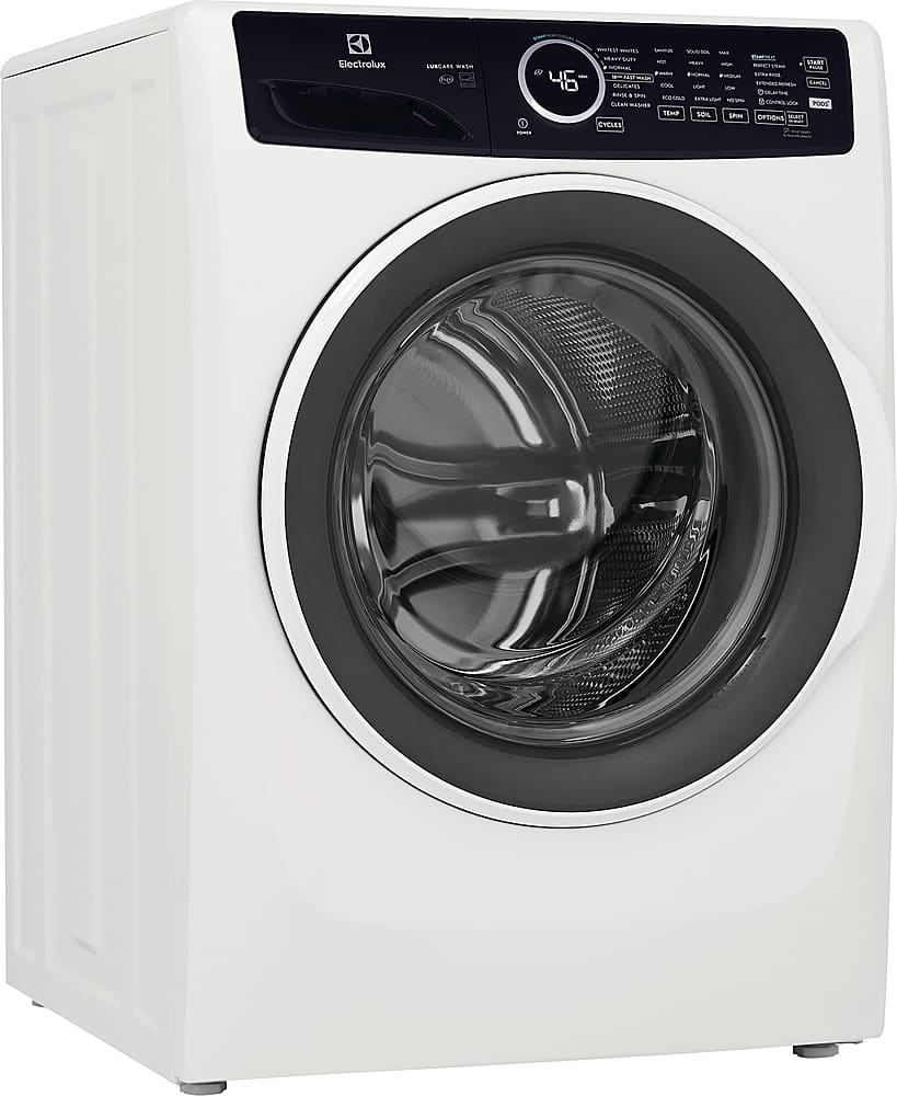 Electrolux - 4.5 Cu.Ft. Stackable Front Load Washer with Steam and LuxCare Wash System - White