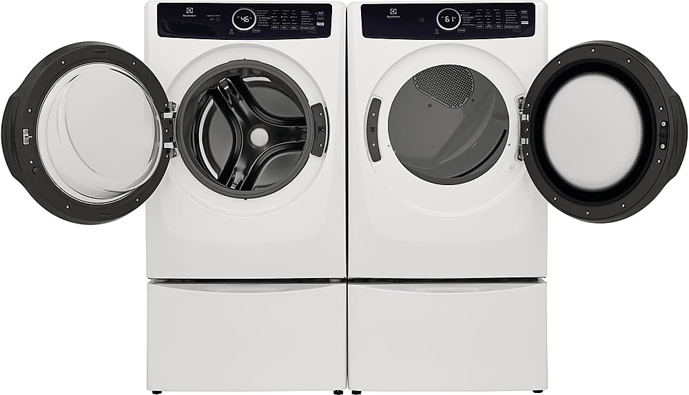 Electrolux - 4.5 Cu.Ft. Stackable Front Load Washer with Steam and LuxCare Wash System - White