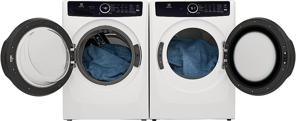 Electrolux - 4.5 Cu.Ft. Stackable Front Load Washer with Steam and LuxCare Wash System - White