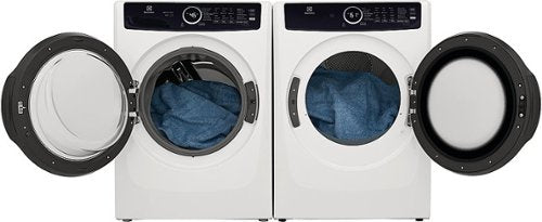 Electrolux - 4.5 Cu.Ft. Stackable Front Load Washer with Steam and LuxCare Wash System - White
