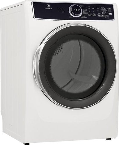 Electrolux - 8.0 Cu. Ft. Stackable Electric Dryer with Steam and LuxCare Dry System - White