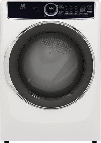 Electrolux - 8.0 Cu. Ft. Stackable Electric Dryer with Steam and LuxCare Dry System - White