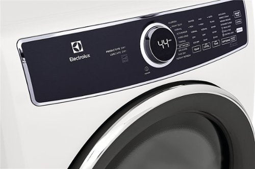 Electrolux - 8.0 Cu. Ft. Stackable Electric Dryer with Steam and LuxCare Dry System - White