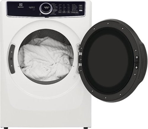 Electrolux - 8.0 Cu. Ft. Stackable Electric Dryer with Steam and Balanced Dry - White