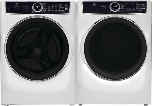 Electrolux - 4.5 Cu.Ft. Stackable Front Load Washer with Steam and SmartBoost Wash System - White