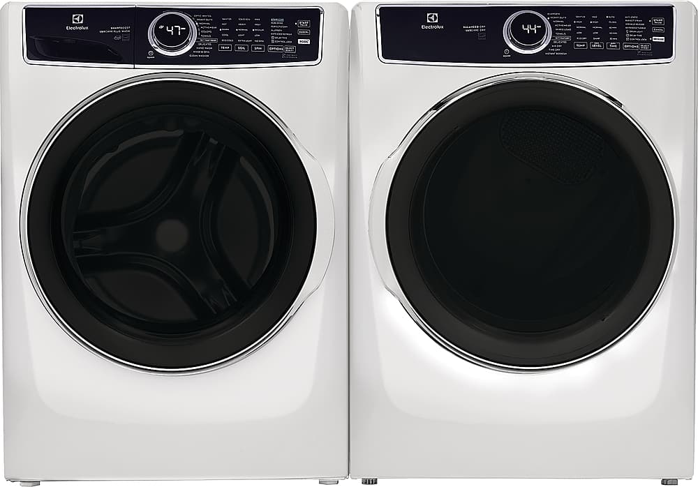 Electrolux - 4.5 Cu.Ft. Stackable Front Load Washer with Steam and SmartBoost Wash System - White
