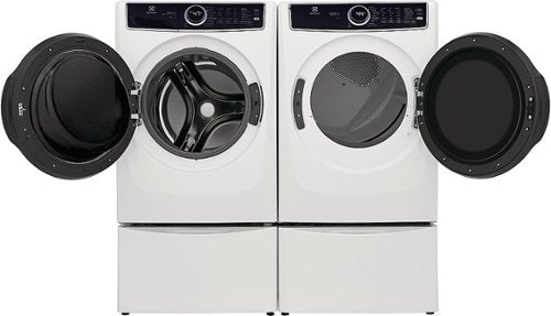 Electrolux - 4.5 Cu.Ft. Stackable Front Load Washer with Steam and SmartBoost Wash System - White