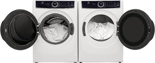 Electrolux - 4.5 Cu.Ft. Stackable Front Load Washer with Steam and SmartBoost Wash System - White
