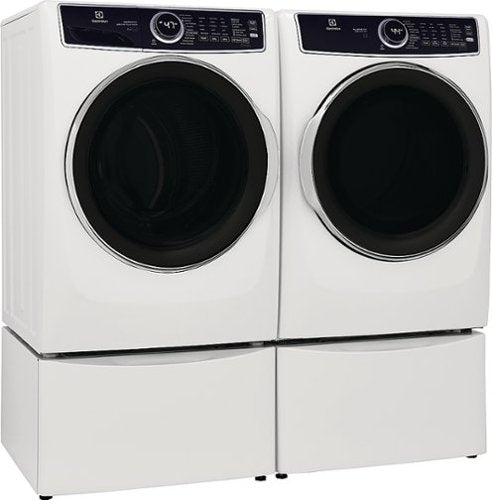 Electrolux - 4.5 Cu.Ft. Stackable Front Load Washer with Steam and SmartBoost Wash System - White