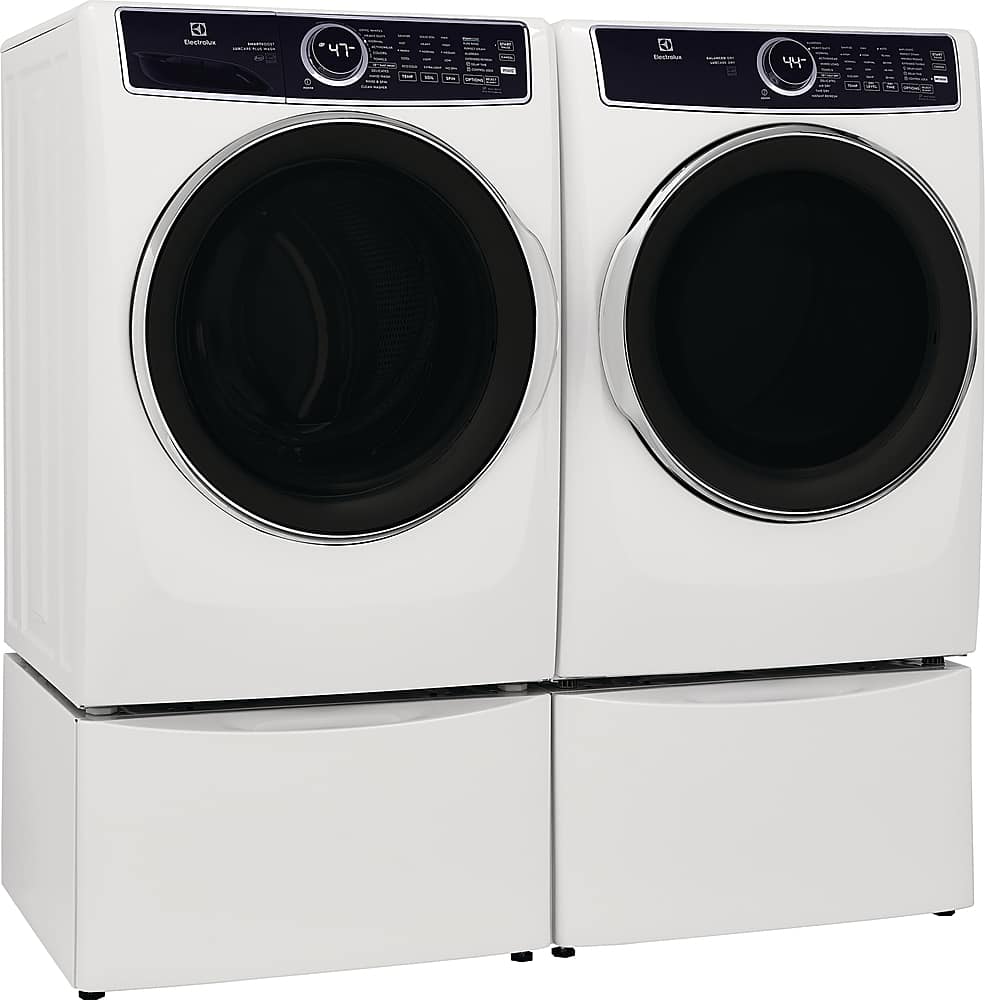 Electrolux - 4.5 Cu.Ft. Stackable Front Load Washer with Steam and SmartBoost Wash System - White