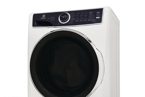 Electrolux - 4.5 Cu.Ft. Stackable Front Load Washer with Steam and SmartBoost Wash System - White