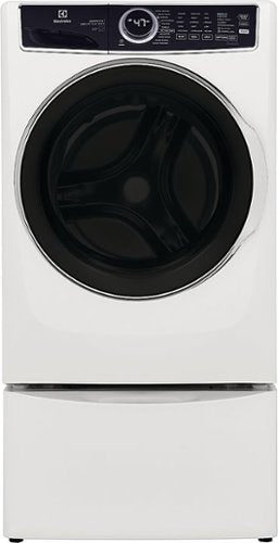 Electrolux - 4.5 Cu.Ft. Stackable Front Load Washer with Steam and SmartBoost Wash System - White