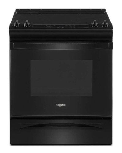 Whirlpool - 30 in. Wide 4 element 4.8 cu. ft. Electric Range - Black