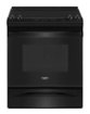 Whirlpool - 30 in. Wide 4 element 4.8 cu. ft. Electric Range - Black