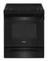 Whirlpool - 30 in. Wide 4 element 4.8 cu. ft. Electric Range - Black
