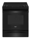 Whirlpool - 30 in. Wide 4 element 4.8 cu. ft. Electric Range - Black