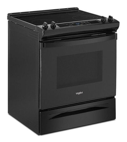 Whirlpool - 30 in. Wide 4 element 4.8 cu. ft. Electric Range - Black
