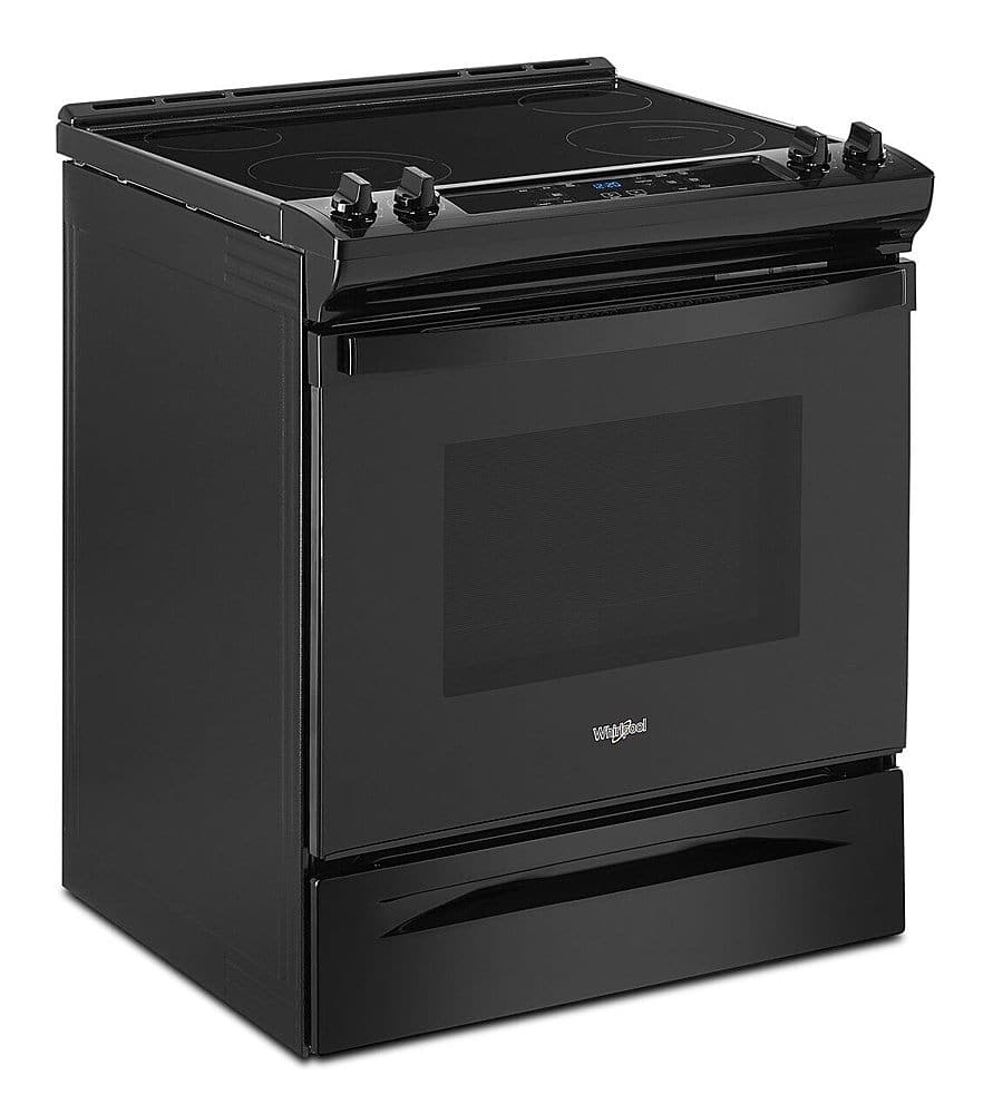 Whirlpool - 30 in. Wide 4 element 4.8 cu. ft. Electric Range - Black