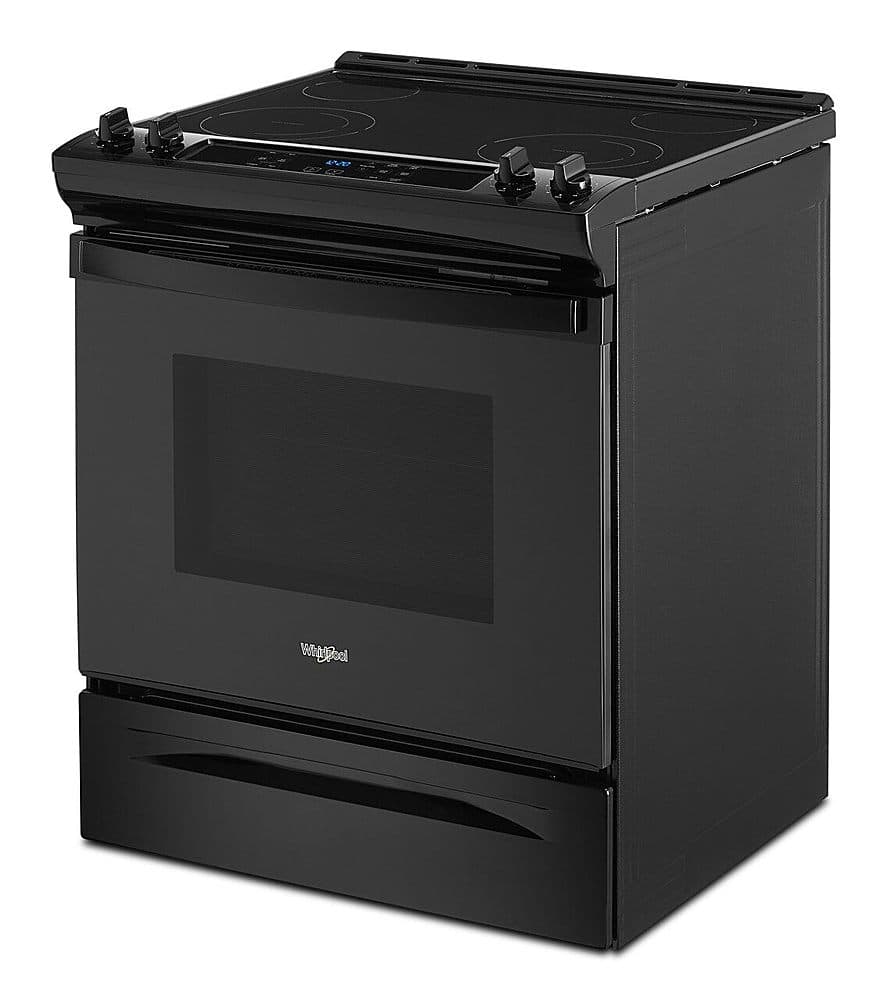 Whirlpool - 30 in. Wide 4 element 4.8 cu. ft. Electric Range - Black