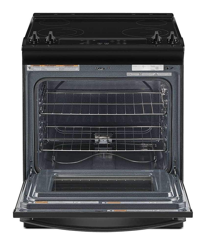 Whirlpool - 30 in. Wide 4 element 4.8 cu. ft. Electric Range - Black