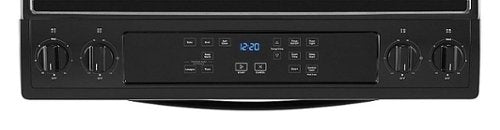 Whirlpool - 30 in. Wide 4 element 4.8 cu. ft. Electric Range - Black