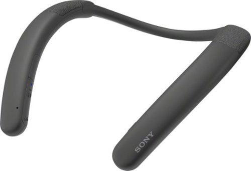 Sony - Bluetooth Wireless Neckband Speaker - Charcoal Gray