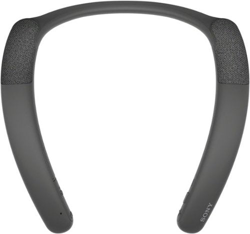 Sony - Bluetooth Wireless Neckband Speaker - Charcoal Gray