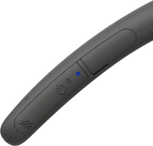 Sony - Bluetooth Wireless Neckband Speaker - Charcoal Gray