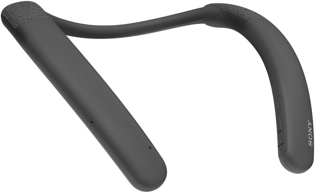 Sony - Bluetooth Wireless Neckband Speaker - Charcoal Gray