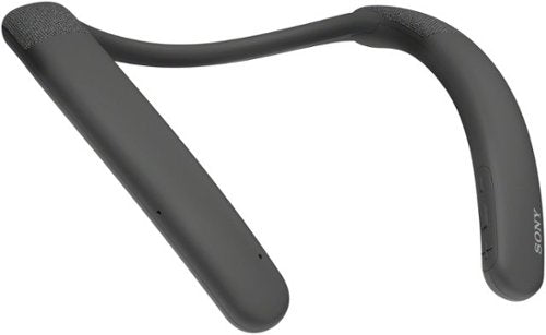 Sony - Bluetooth Wireless Neckband Speaker - Charcoal Gray