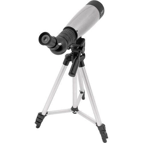 Explore One - Titan 70mm Refractor Telescope with Panhandle Mount - Silver