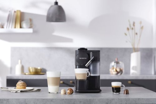 Nespresso - Lattissima One Original Espresso Machine with Milk Frother by DeLonghi - Black