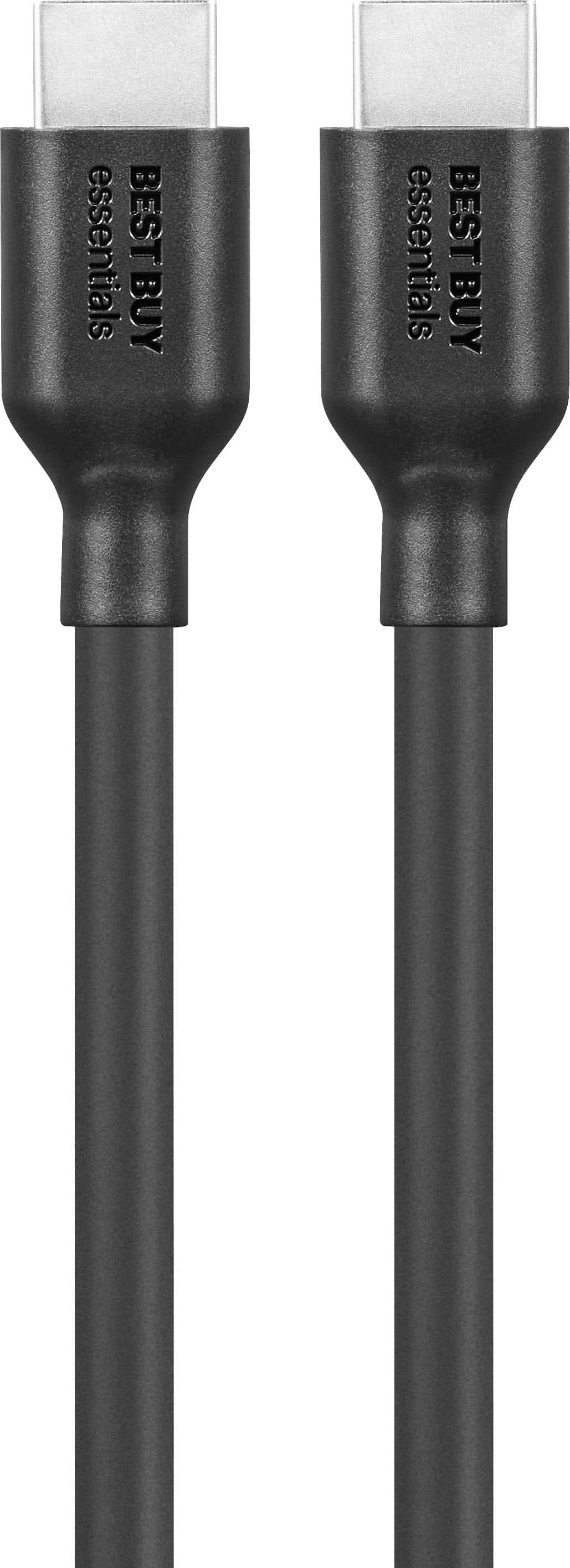 Best Buy essentials™ - 12' 4K Ultra HD HDMI Cable - Black
