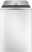 GE Profile - 5.0 Cu. Ft. High Efficiency Smart Top Load Washer with Smarter Wash Technology, Easier Reach & Microban Technology - White
