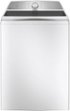 GE Profile - 5.0 Cu. Ft. High Efficiency Smart Top Load Washer with Smarter Wash Technology, Easier Reach & Microban Technology - White