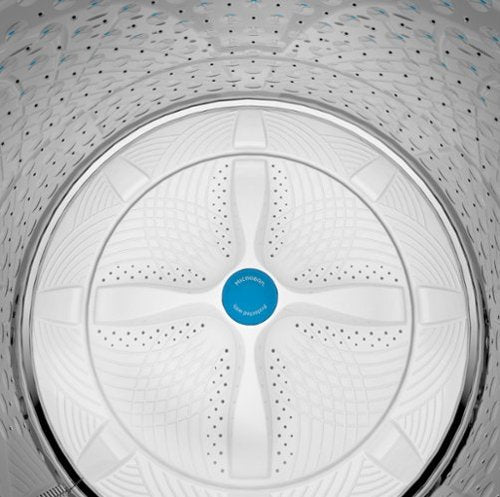 GE Profile - 5.0 Cu. Ft. High Efficiency Smart Top Load Washer with Smarter Wash Technology, Easier Reach & Microban Technology - White