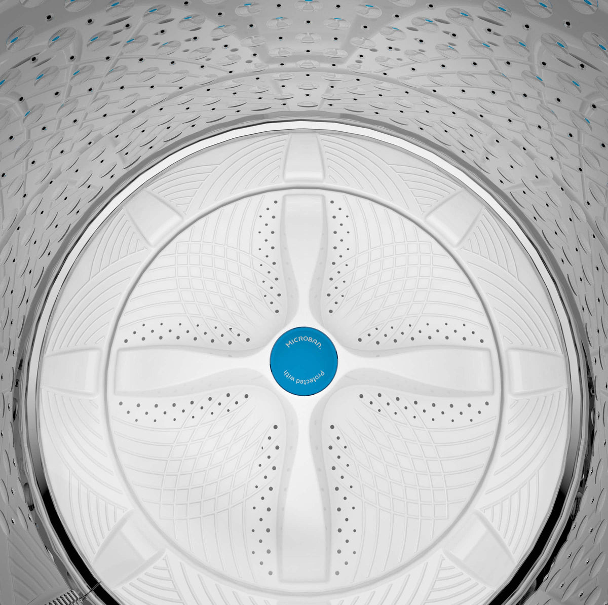 GE Profile - 5.0 Cu. Ft. High Efficiency Smart Top Load Washer with Smarter Wash Technology, Easier Reach & Microban Technology - White