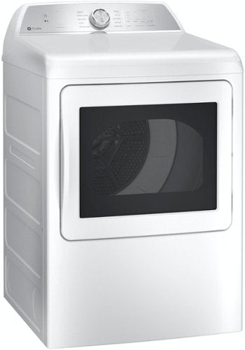 GE Profile - 7.4 Cu. Ft. Smart Electric Dryer with Sanitize Cycle and Sensor Dry - White