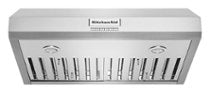 KitchenAid - 30 inches - Recirculating - Under cabinet Range Hood - Stainless Steel