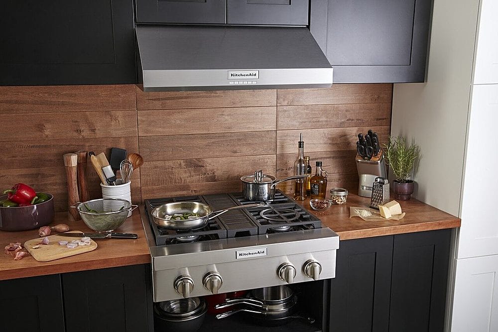 KitchenAid - 30 inches - Recirculating - Under cabinet Range Hood - Stainless Steel
